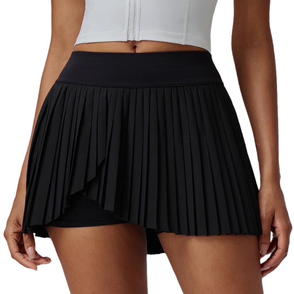 Damen Freizeit Plissee Sport Minirock - Slim Fit, Anti-Exposition, Perfekt für Tennis, Outdoor-Fitness, Yoga, Sommerbekleidung