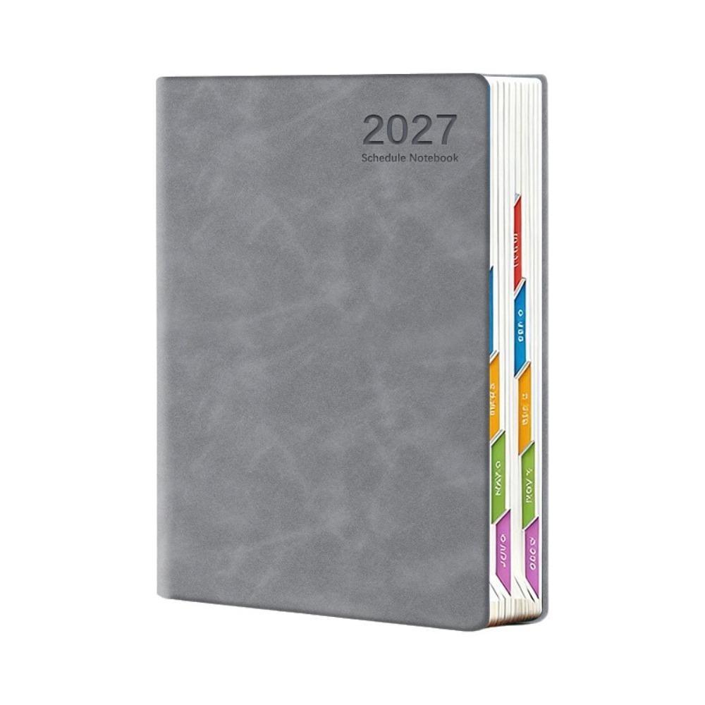 Portable 2027 Daily Planner Notebooks Efficiency Schedule Notebook For School Office Work