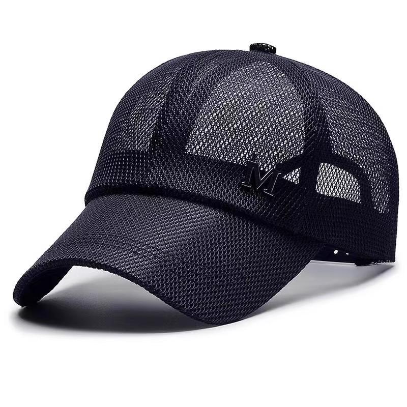 Letter Mesh M Baseball Cap Sun Protection Sunhat Breathable Hat Outdoor Gift