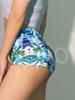 [Original Limited-Time Special Offer] Blue Tie-Dyed Electric Hip Twerk Shorts Jazz Yoga Hot Peach Hip Fitness