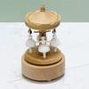 Rotating Ballet Dance Music Box for Children Girls Favor Tabletop Decoration Music Box for Living Room Bedroom Office