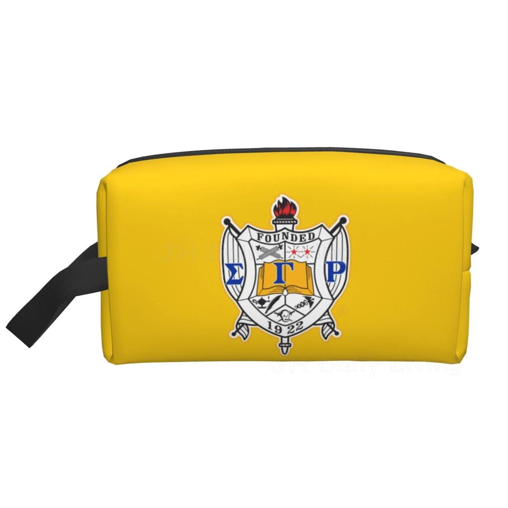 Sigma Gamma Rho 1922 Storage Bags Large Capacity Travel Toiletry Bag Women Girls Cosmetic Bags Men Waterproof Makeup Bag