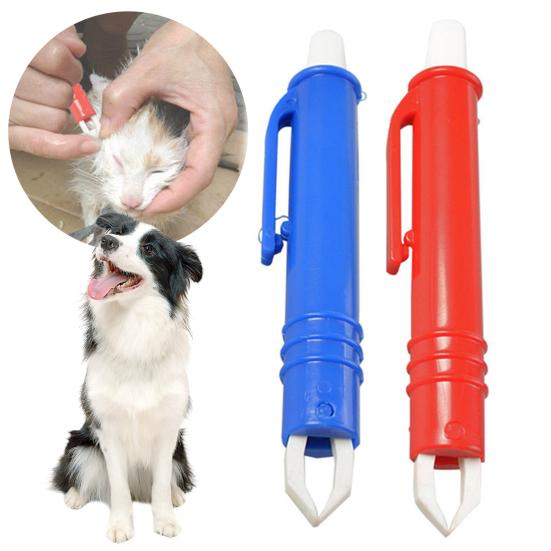 Flea Clip Ergonomics Handle Removing Ticks Lightweight Mite Anti Dog Cat Ticks Remover Tool for Home Use