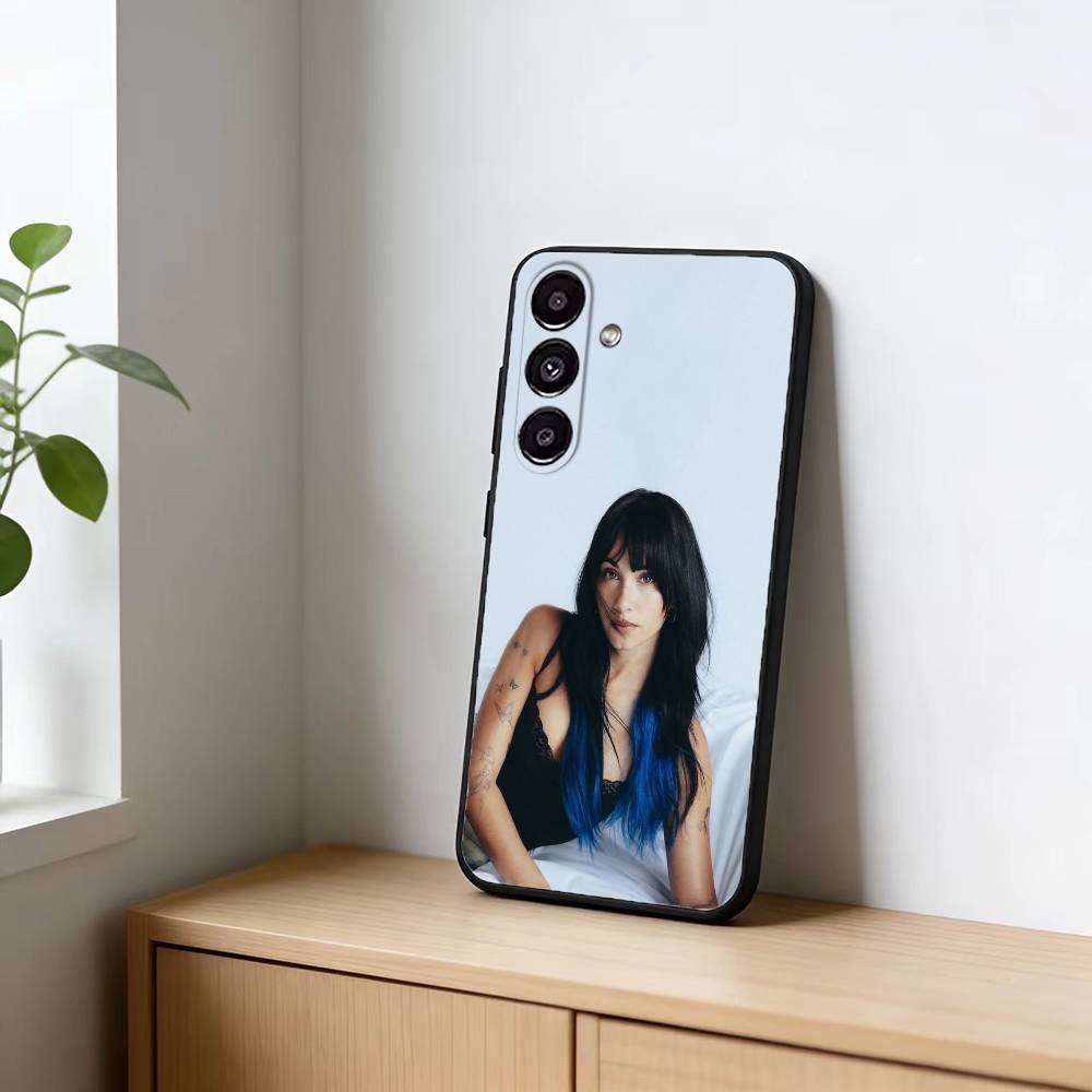 singer aitana C-cuarto azul Phone Case For Samsung Galaxy A91,80,73,72 ,71,53,52,32 ,31,22,21s,20,Soft Black Case