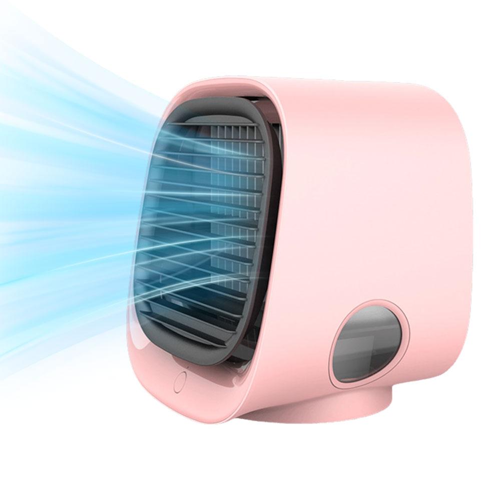 Portable Cooling Fan with Water Cooling Personal Fan 3 Speeds Desktop Fan for Home Office Bedroom