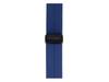 New GlacierX Silicone Magnetic Buckle Midnight Blue Sapphire 22mm Smartwatch Strap