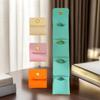 Tragbare Mini Schmuck-Organizer-Tasche mit mehreren Fächern für Ringe Halsketten Ohrringe Reise-Aufbewahrungstasche