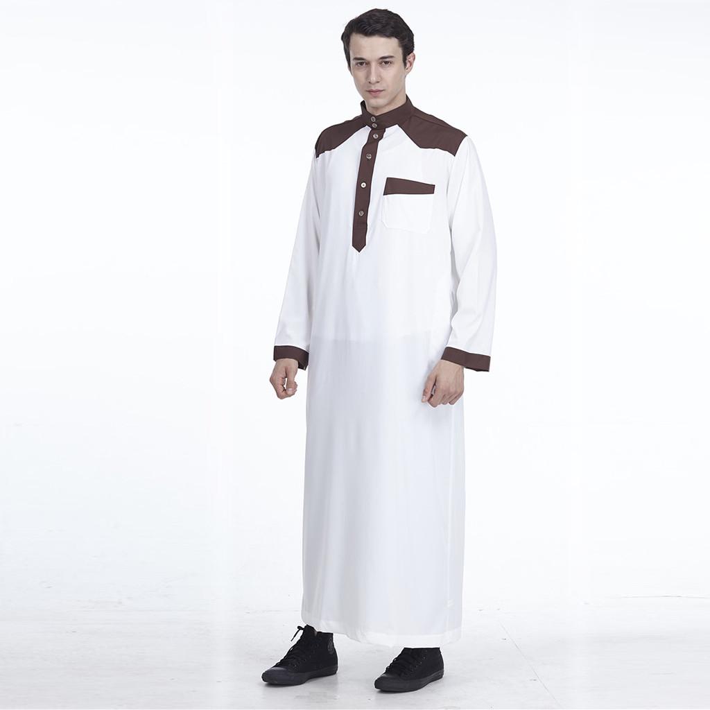 Hajotrawa Mens Top Islamic Arabia Muslim Plus Size Abaya T-Shirts Hajotrawa Mens Top Islamic Arabia Muslim Plus Size Abaya T-Shirts
