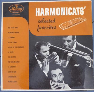 LP Schallplatte JERRY MURADS HARMONICATS Harmonicats Ausgewählte Favoriten MG20074 MERCURY 1955 US Klassisch Gebraucht