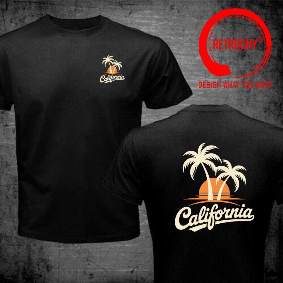 Funny Design California Beach Shirt Unisex Fashion Trendy Casual Clothing Stylish Tops Tee Shirt Leisure Tshirt Unisexs Tshirt