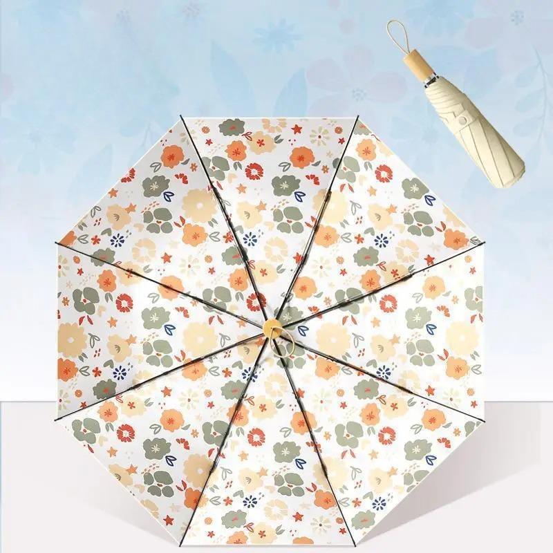 Umbrelă de soare portabilă pentru femei, bărbați, protecție solară UV, rezistentă la soare, rezistentă la ploaie, gumă de culoare, pliabilă, pentru ploaie și soare, umbrele mici