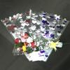 100 Pieces Transparent Plastic Rose Bouquet Bags Flower Arrangement Bags  Home Decoration