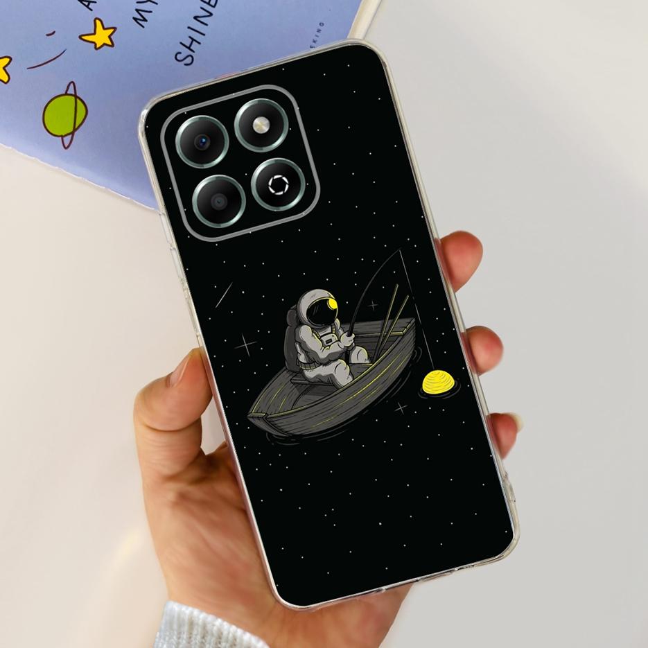 For Honor X6b Case JDY-LX1 JDY-LX2 Stylish Painted Cover Soft Silicone Shell For Honor X6b X 6b HonorX6b Phone Case 6.56'' Coque
