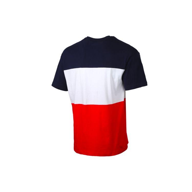 PUMA Contrast Logo Knit Breathable Short Sleeve T-Shirt Men Tops 586041-06