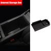 Car Storage Box for MG ES5 S5 EV 2024 2025 2026 Armrest Storage Box Center Console Lower Storage Tray Car Accessories Organizer