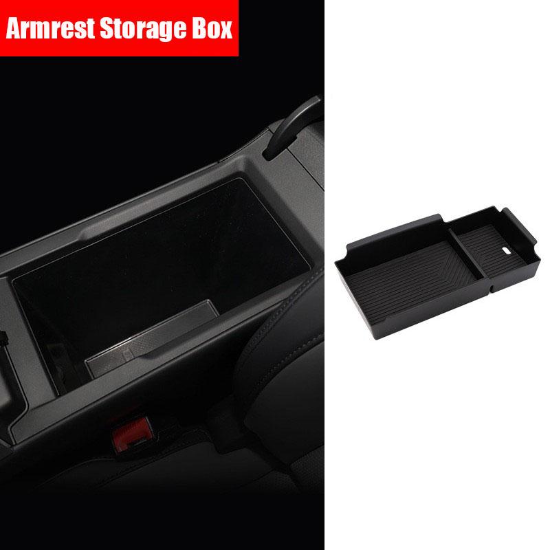 Car Storage Box for MG ES5 S5 EV 2024 2025 2026 Armrest Storage Box Center Console Lower Storage Tray Car Accessories Organizer