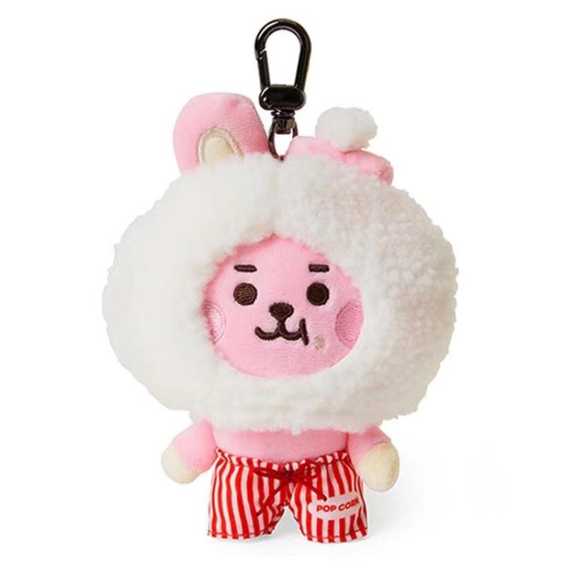 394in Bts Plush Keychain Animal Stuffed Doll Backpack Pendant Toy Fans Gift