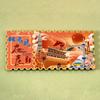 Chinese City Souvenir Stamps: Beijing, Wuhan, Shanghai Metal Fridge Magnets