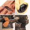 Degner Winter Waterproof and Breathable WG-11 Gloves, (M, Camel)