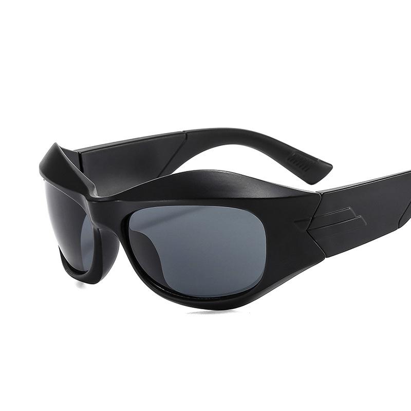 Trend Steampunk Sunglasses Women Men Fashion Sun Glasses Punk Female Y2K Mirror Goggle Shades Eyeglasses UV400