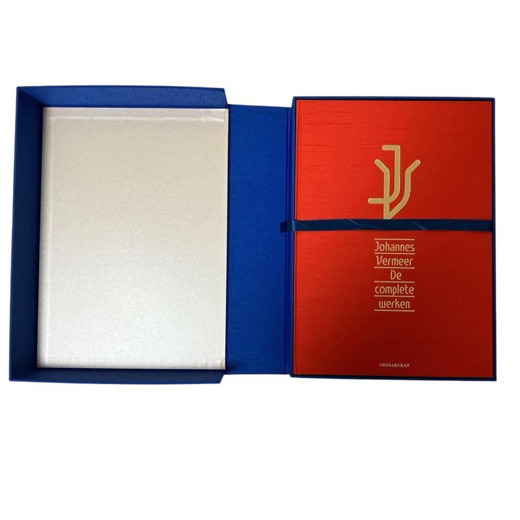 [USED] Limited Edition Complete Works of Vermeer with Reproduction of "Girl with a Pearl Earring" and Shipping Box