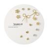 Elegant Pearl Earring Set: Niche 925 Silver Butterfly & Four-Leaf Clover Studs for Women