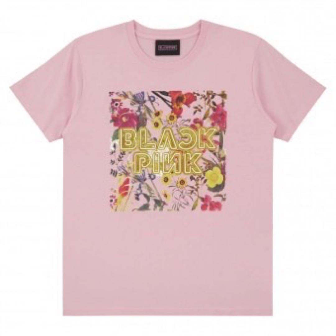 

[USED] BLACKPINK T-shirt PINK L size