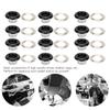 200 Sets   Buckle Metallic Grommet Shoes Lther Bags   Craft Button Rivet Tool 6mm