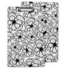 Inkdotpot Decorative Clipboard Letter Size with Low Profile Clip,Retractable Key Hole for Hanging Paperboard for Office School w/Free Marker & Eraser
