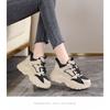 New Spring and Autumn Thick Soled Netizen Women's Interior Height Boosting Lightweight Sports Shoes Small Casual Shoes