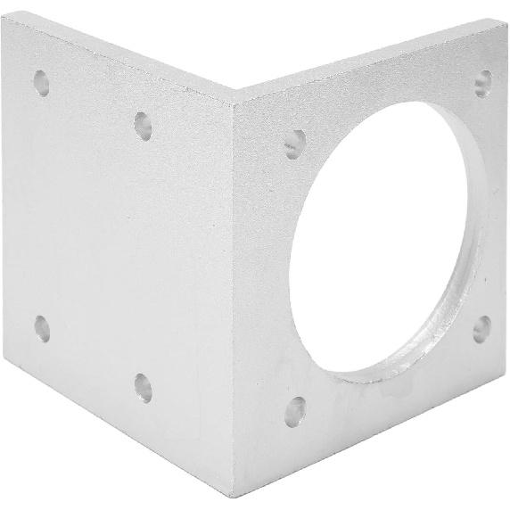 Stepper Motor Mounting Bracket, High Strength Aluminum Alloy Motor Holder Fit for NEMA 34 Type, Stepper Motor Mounting Bracket for NEMA 23 Mounting