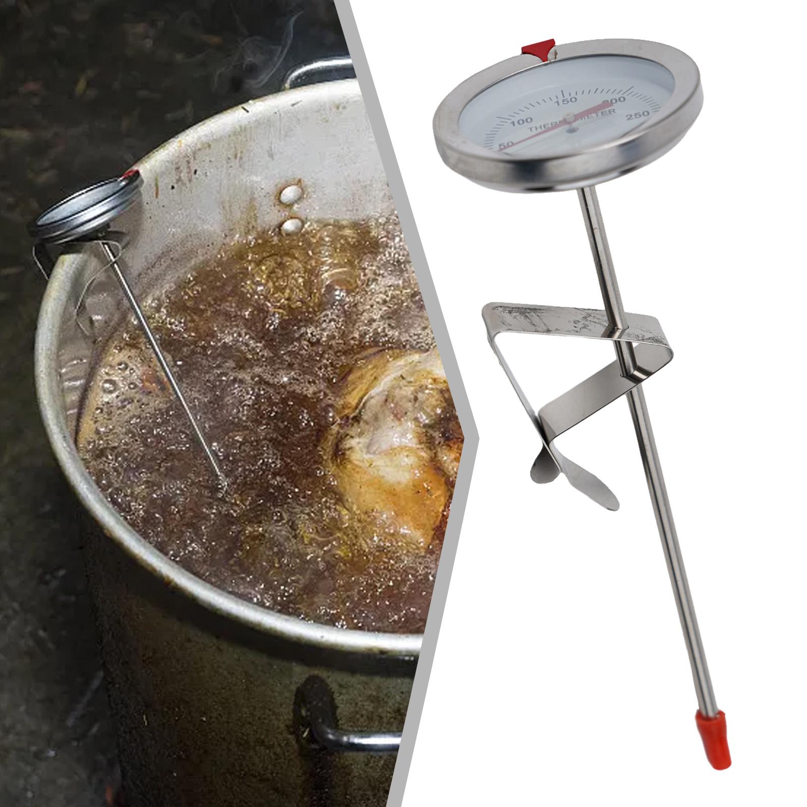 Kitchen Use Structure Clean Tip Head Stainless Steel Deep Fryer Long Probe Stainless Steel Tip Head Long Probe Easy To Clean China Mainland