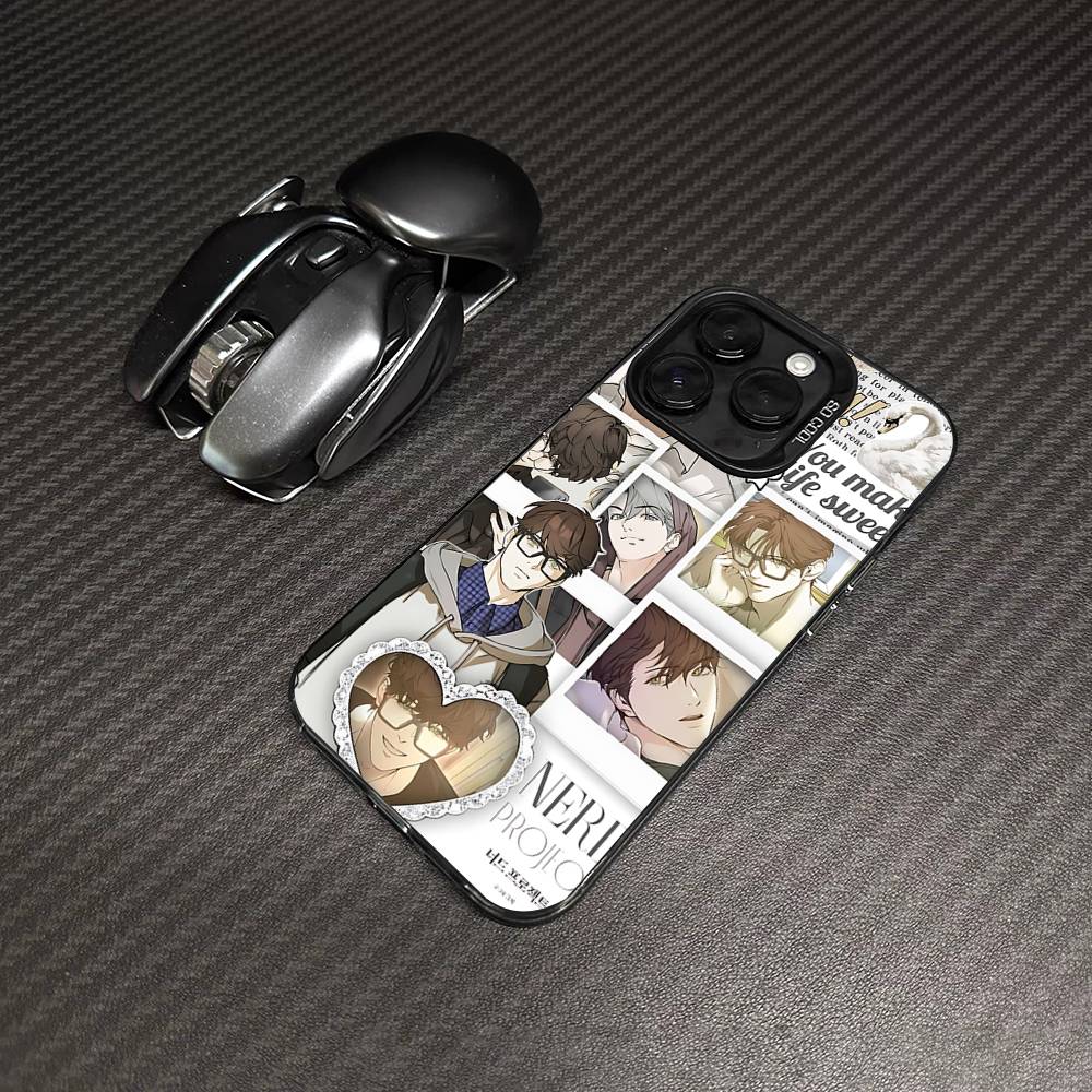 Nerd Project Bl Anime Phone Cases For iPhone 17 16 15 14 13 12 11 Plus Pro Max Colorful Case