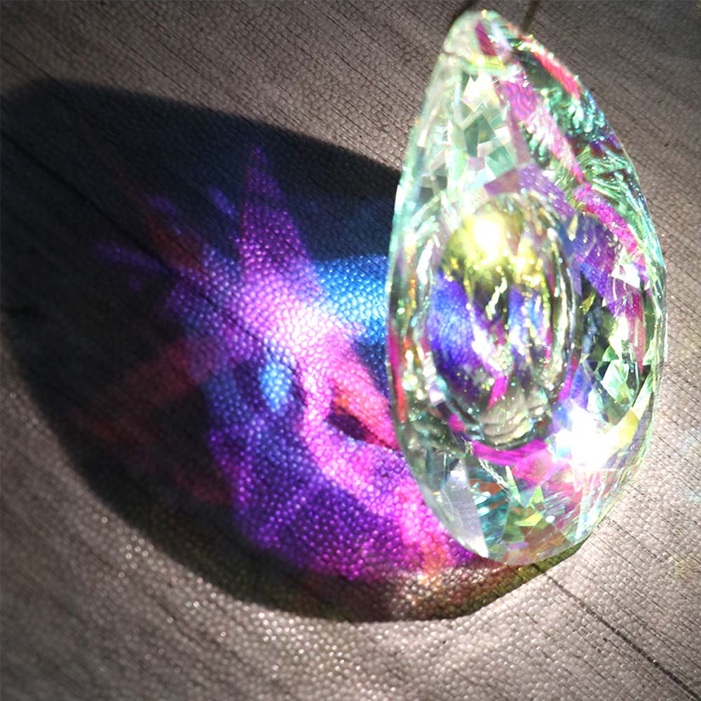 Hanging Wedding Window Decor Rainbow Makers Sun Catcher Car Pendant Delicate Gift Crystal Pendant