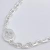 Gucci Interlocking G Chain 19cm Bracelet, 19cm, Silver, 796351, J8400, 8106, [Used]