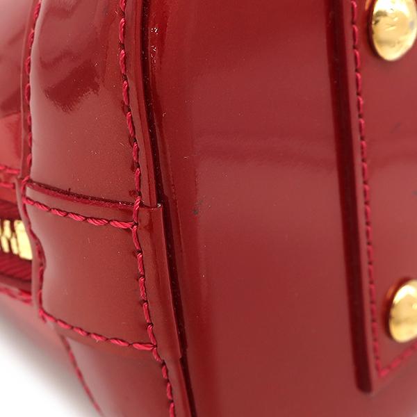 LOUIS VUITTON M91593 Monogram Vernis Rayure Alma BB2WAY bag Monogram Vernis Array