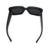 Used side tweed motif sunglasses