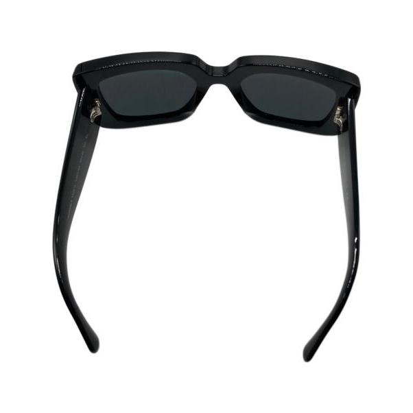 Used side tweed motif sunglasses