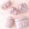 Franc Franc Japan Organza Flower Wire Pouch Pink