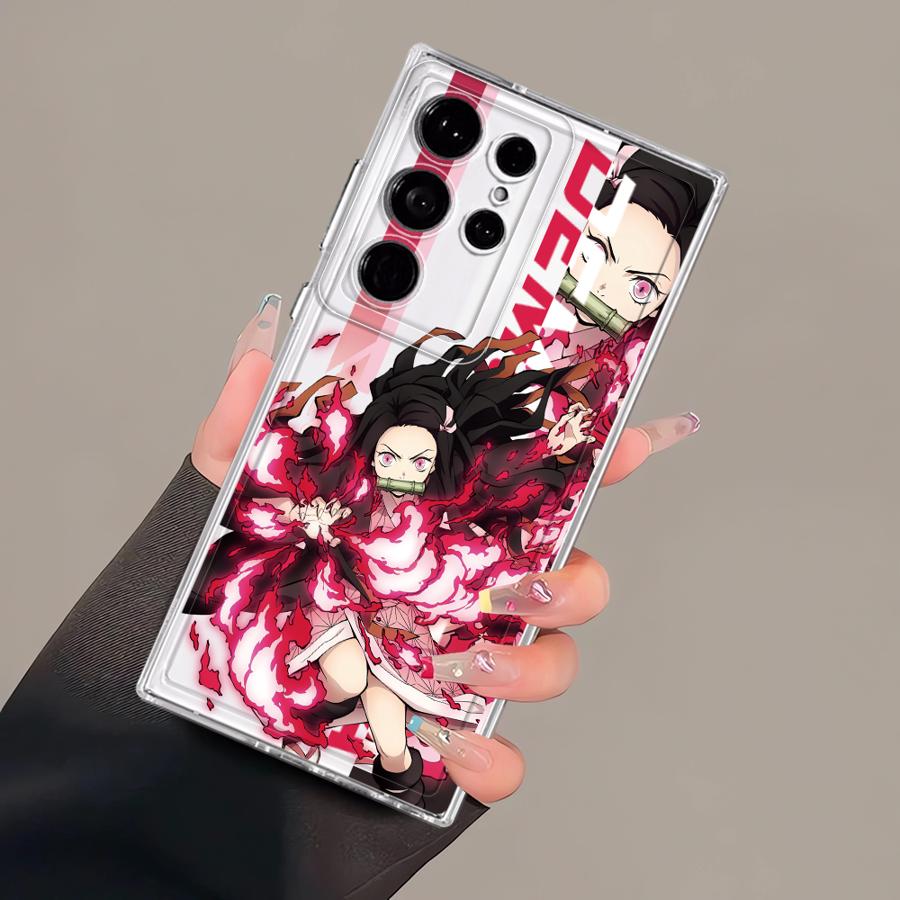 

Чехол D-Demon Anime S-Slayer для Samsung Galaxy S26 S20 Plus S24 S21 S22 FE Note 20 Ultra 10 S23 Ultra S25 Edge Galaxy S26 Edge