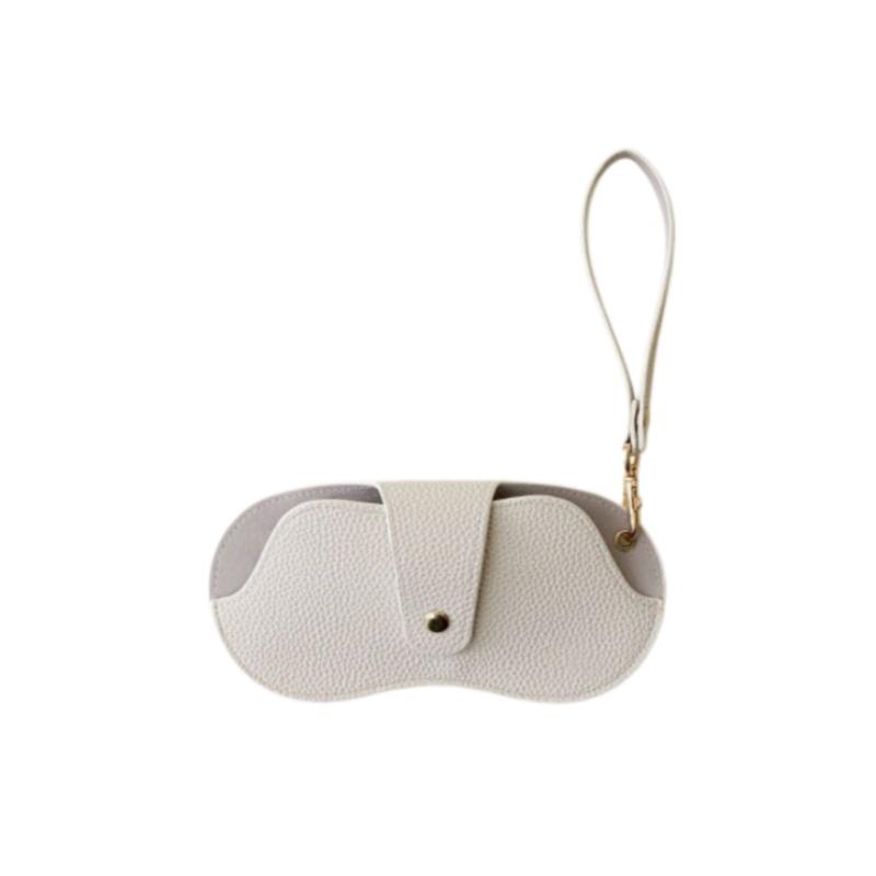 Leather Glasses Bag Portable Hangable Magnetic Eyewear Pouch Holder Soft  Sunglasses Pouch Slim Fashion Glasses Case Holder