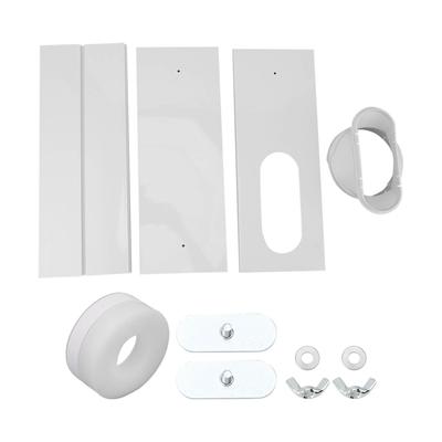 Kit de Saída de Ar para Janela de Ar Condicionado PVC Fácil Instalação Universal Sem Costura Ajustável Ar Condicionado