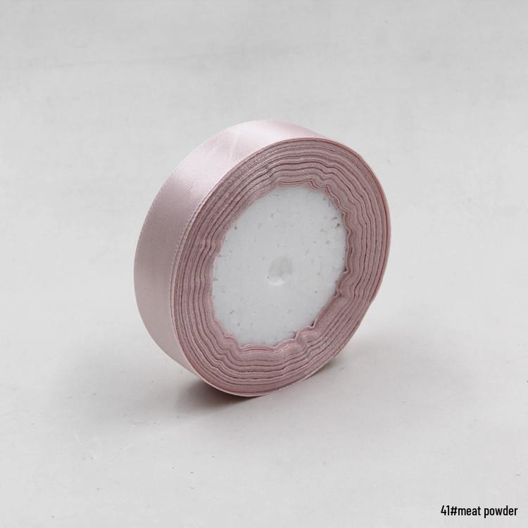 2cm Satin Polyester Ribbon for Gift, Souvenir Packaging, Wedding Cake Decoration, and Binding.