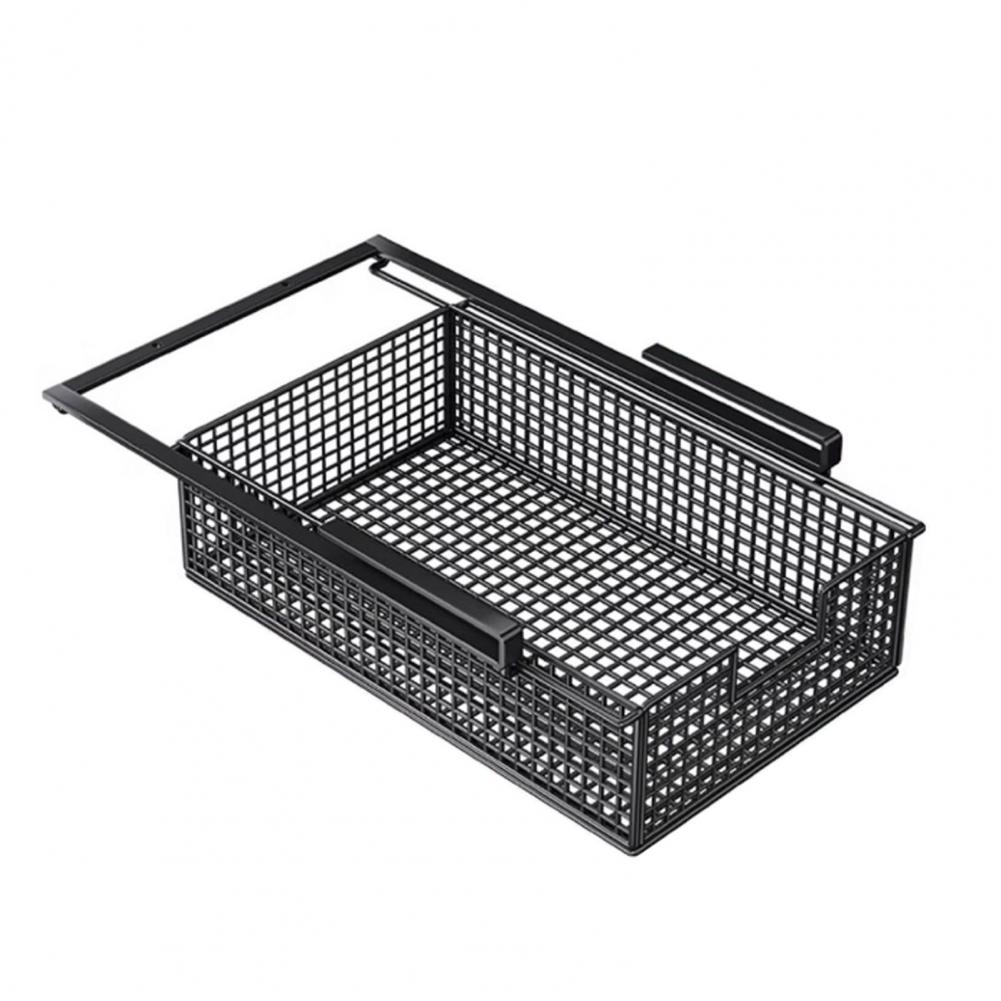 Storage Solution Drawer Hanging Rack Hanging Pullout Drawer with Capacity for Under-shelf Accessories Storage for Organizing