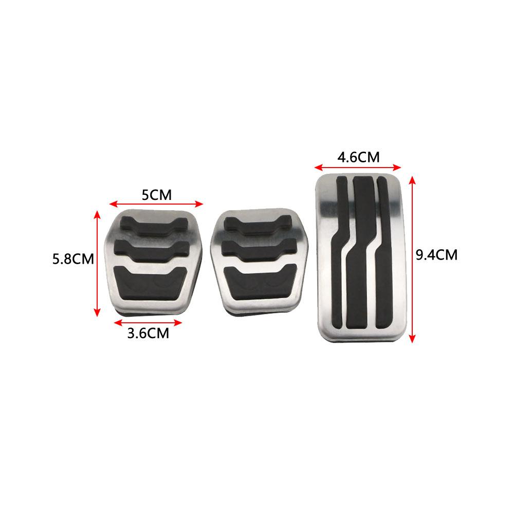 For Ford Kuga Escape 2013 2014 2015 2016 2017 2018 2019 Gas Brake Pedal Cover Accelerator Pedals Pad Protector Accessories