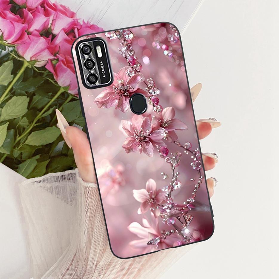 For ZTE Blade A7s 2020 Case A7020 Cute Lion Fashion Painted Cover Soft TPU Matte Phone Case For ZTE Blade A7s 2020 BladeA7s Bags