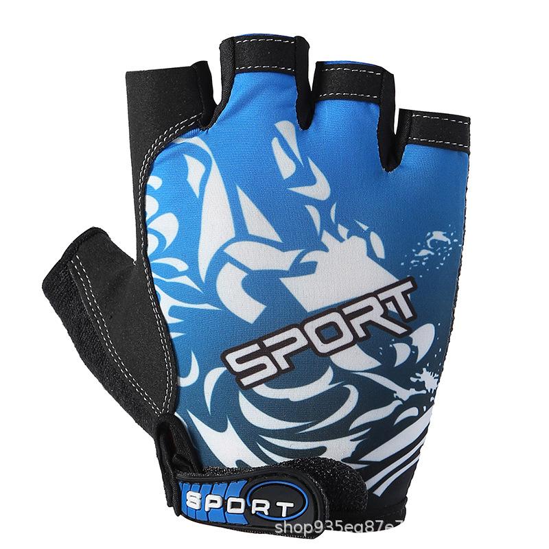 Half finger breathable non-slip ultra-thin cycling gloves