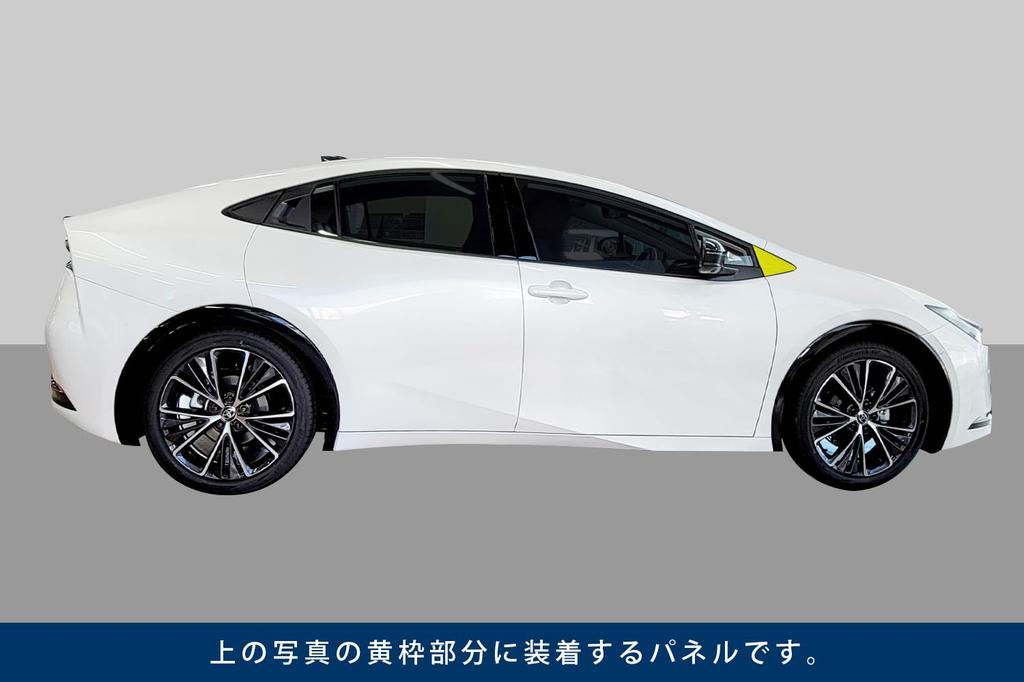 SecondStage Toyota Prius 60 Series A-Pillar Panel, Piano Black, T728BLK