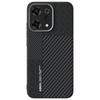 ABEEL For Oppo Reno14 5G (Global) Case PC+TPU+Aluminum Alloy+PU Leather Phone Cover Compatible with MagSafe