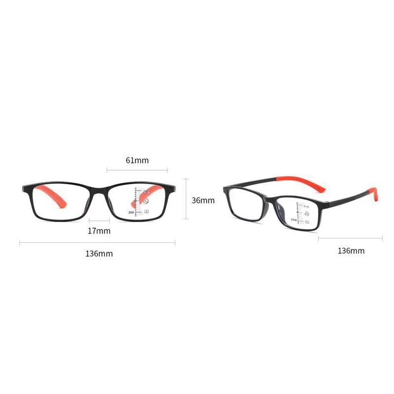 Ultra Light TR90 Photochromic Reading Glasses Sports Style Anti Slip and Anti Blue Light Glasses Outdoor Cycling Sun Protection